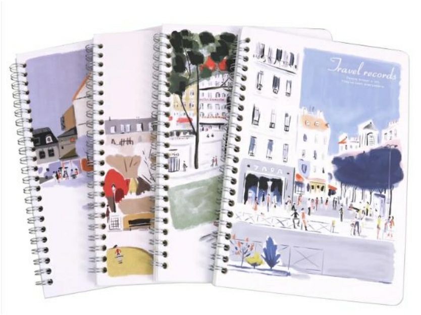 Cuaderno A5 Espiral 60 Hojas