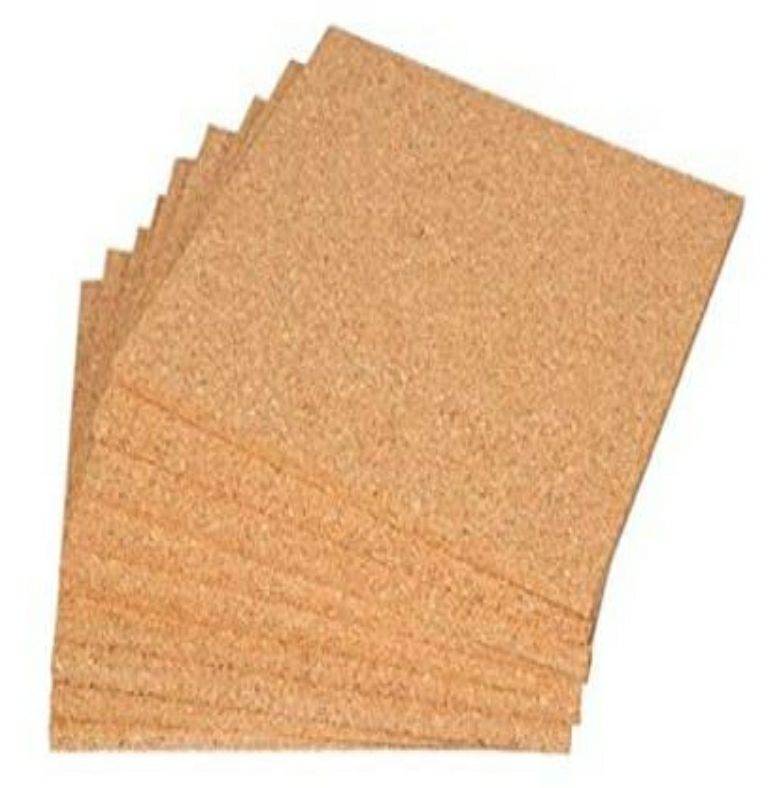 Hoja de corcho 2 m m  60*45