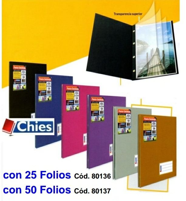 Carpeta Tapa Dura de 50 Hojas