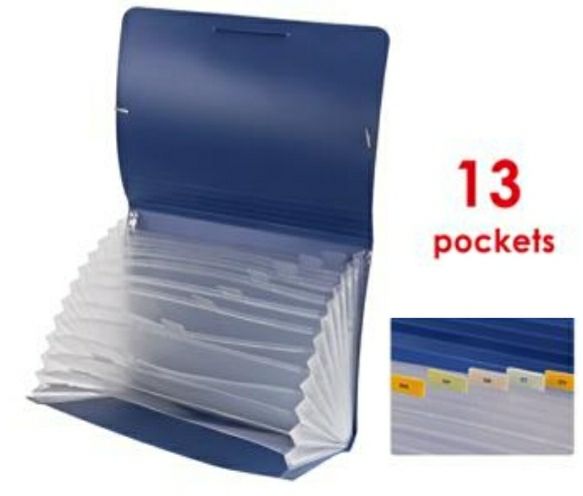 Portacheques  13 divisiones 26*14*3