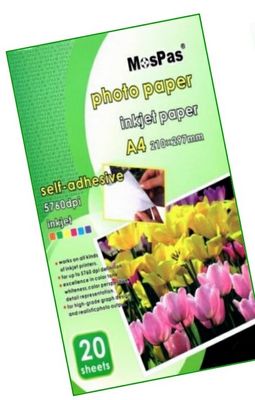 Papel Fotográfico adhesivo