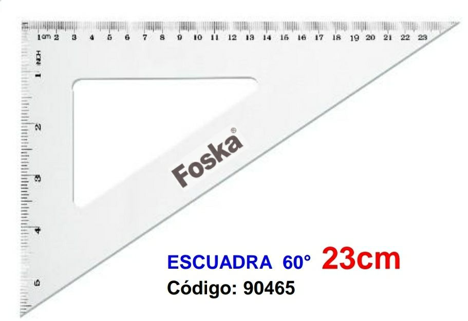 Escuadra Grande 60 grados