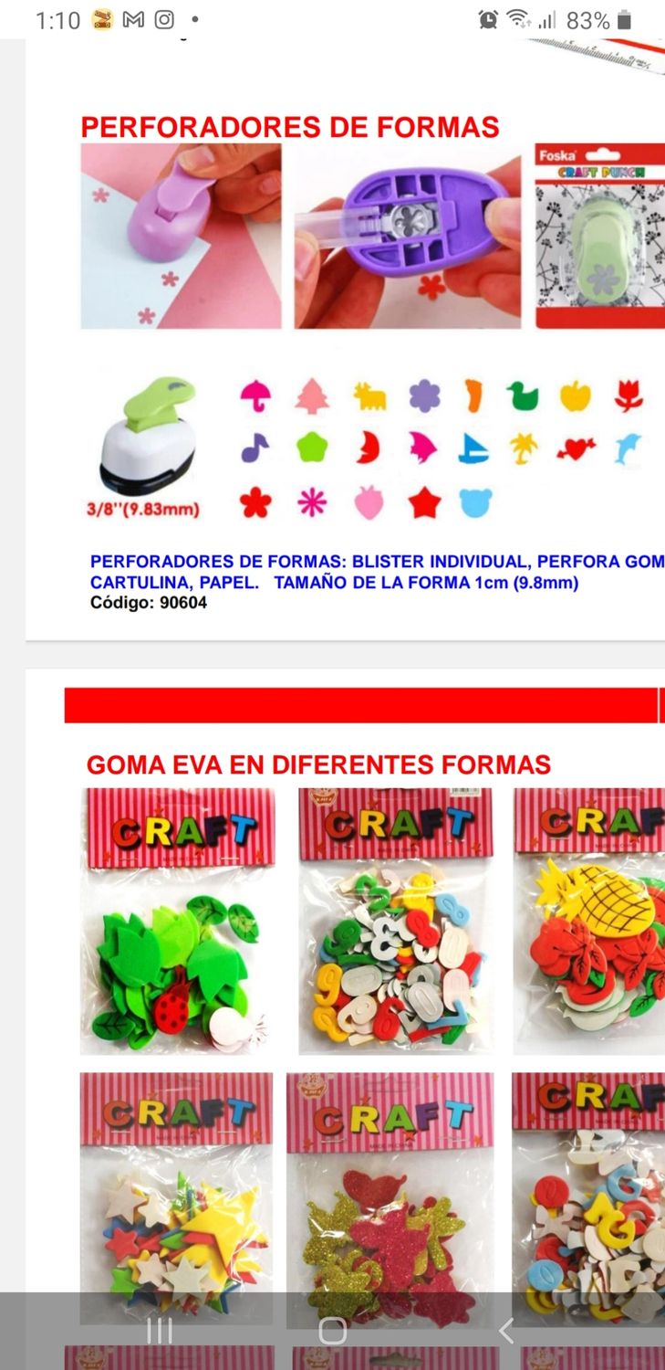 Perforador de formas 9.8mm