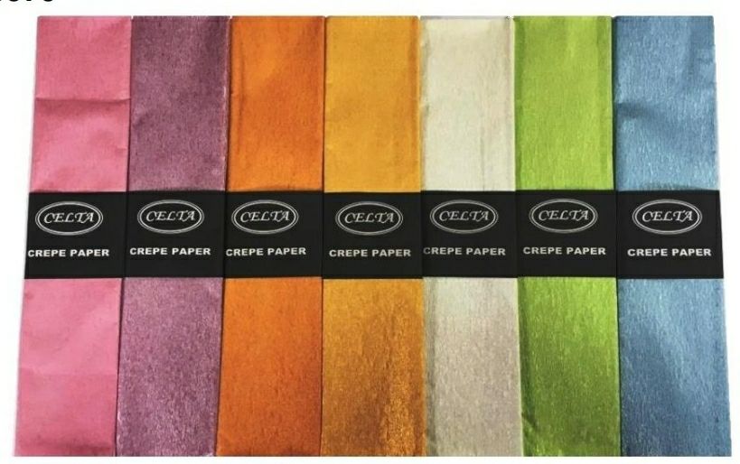 Papel Crepe Perlado