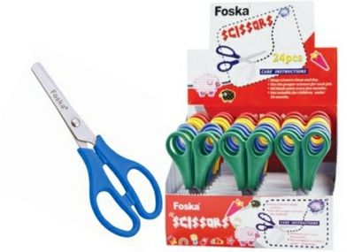 Tijera Escolar 5 " exhibidor por 24