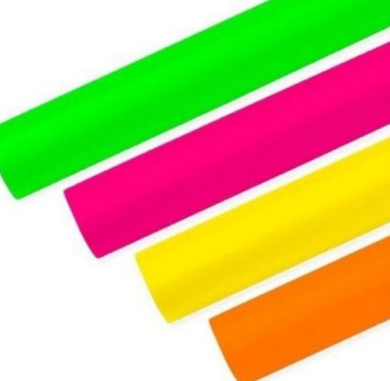 Papel Afiche 70 * 100cm FLUO  4 Colores Pack 20 Hojas