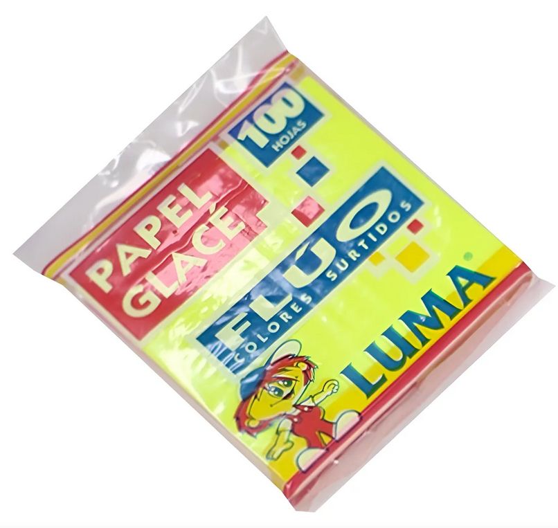 ​Papel Glase Fluo