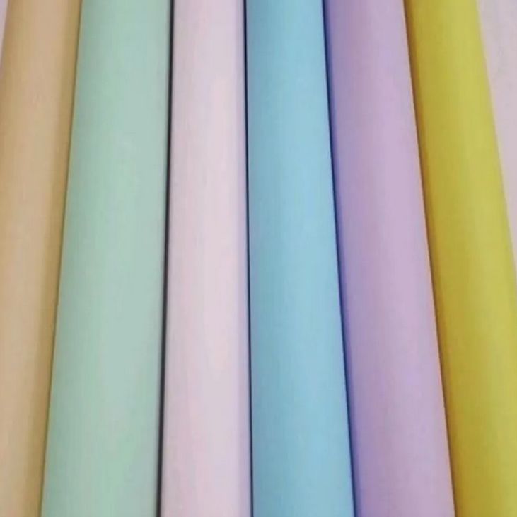 Papel afiche 70*100cm  Colores Pastel  Pack 20 Hojas