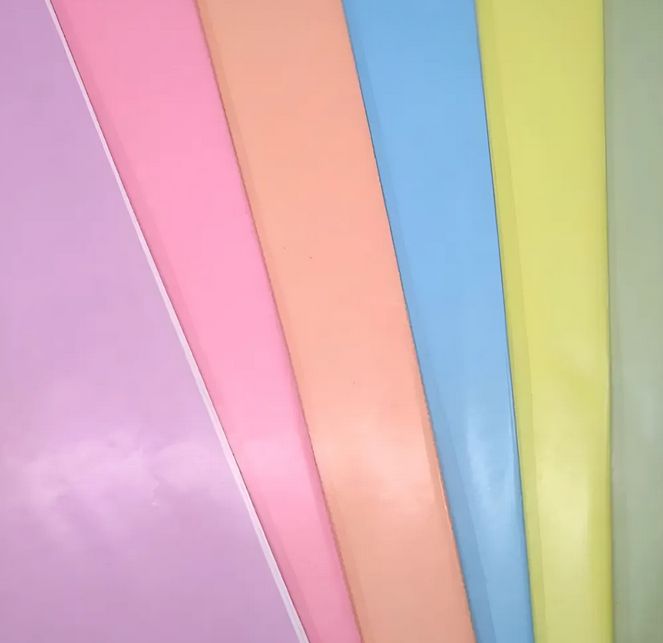 Papel afiche 70*100cm  Colores Pastel  Pack 20 Hojas