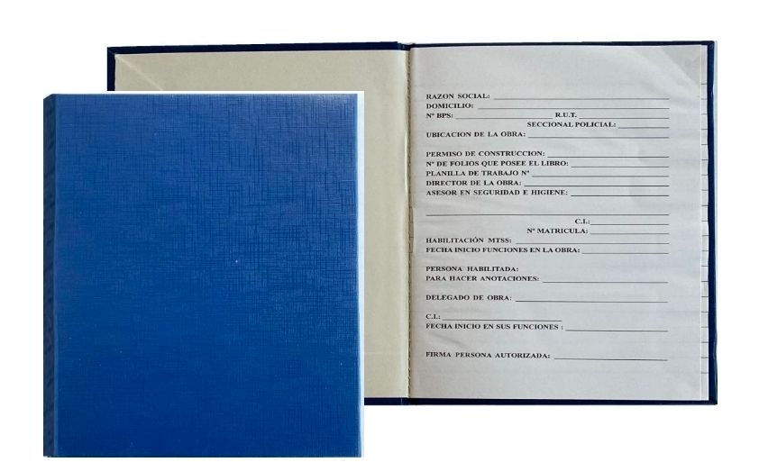 Libro de de Obra Construcción 50 Folios