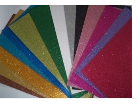Goma Eva formato 40*60 con Glitter