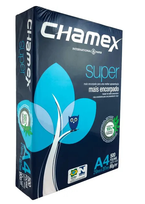 ​Papel Fotocopia CHAMEX  A4 ​ 90 Gms 500 Hojas