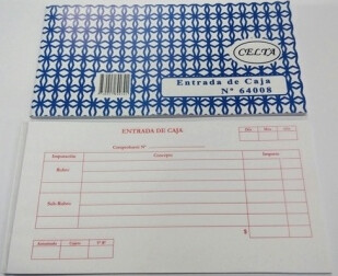Formulario Entrada de caja