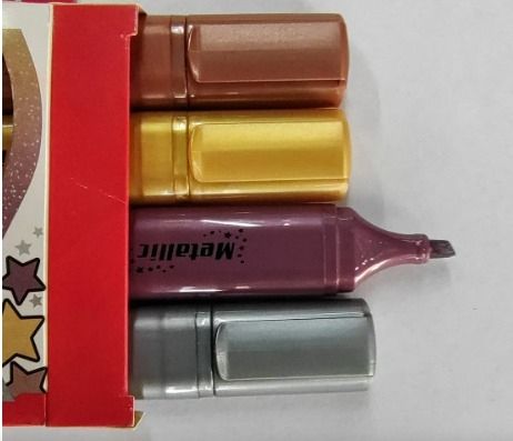 Resaltador Trabi Metalico pack por 4