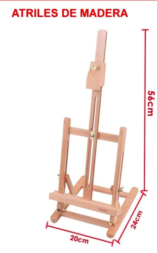 Atril de Mesa En madera Plegable Ajustable