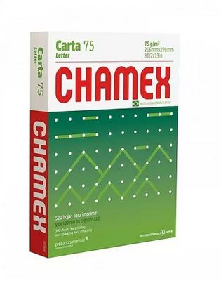Papel Fotocopia CHAMEX CARTA18 75 Gms 500 Hojas