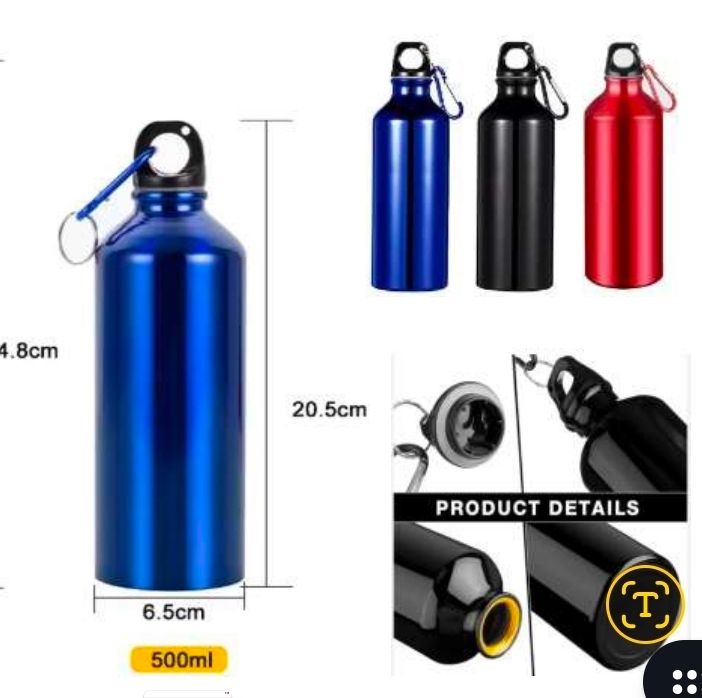 Botella aluminio 500ml