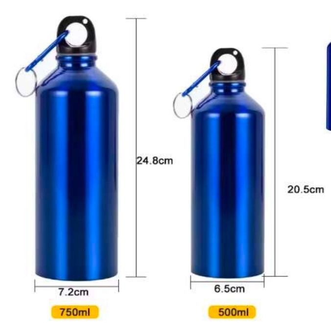 Botella de aluminio 750ml