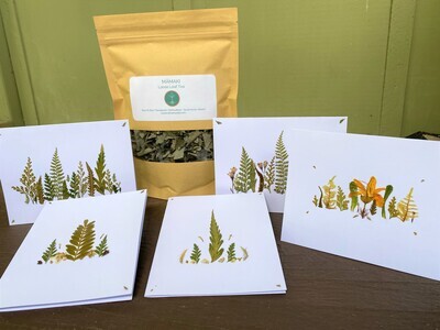 Greeting Card Set + Māmaki Tea (Loose Leaf)