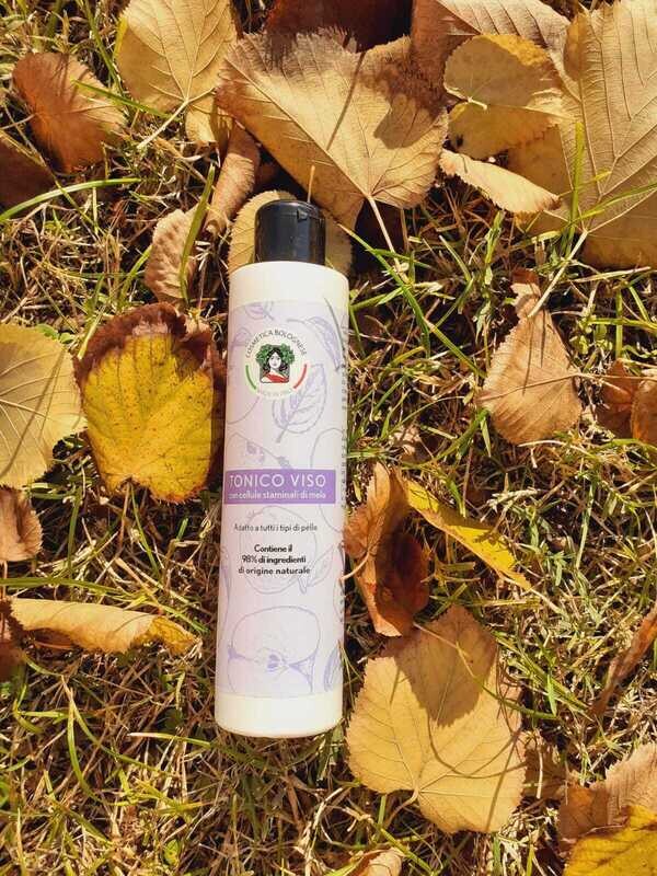 Tonico Viso rivitalizzante antiage con cellule staminali di mela.