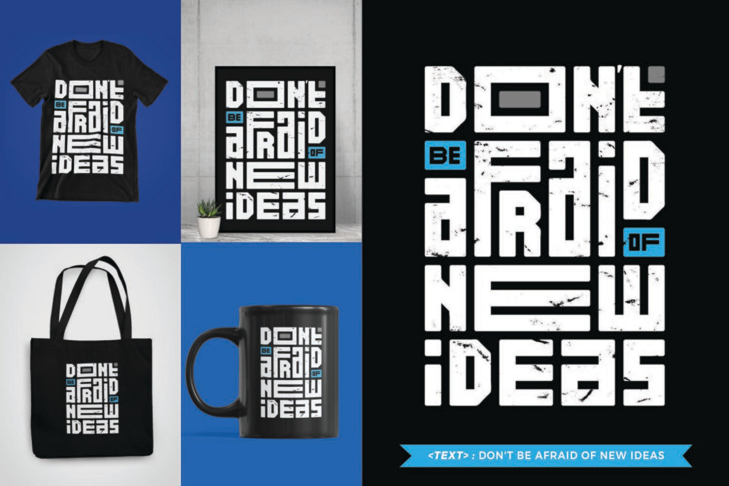 Don’t Be Afraid of New Ideas Bundle