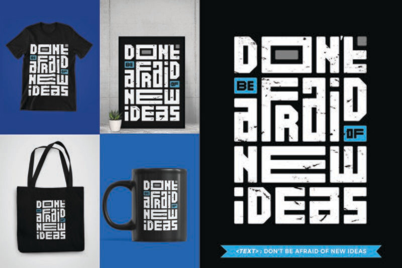 Don’t Be Afraid of New Ideas Bundle