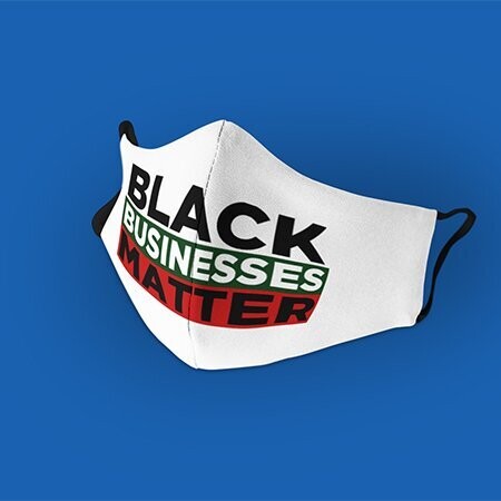 Black Business Matters Mask