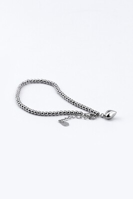 Perlin bracelet with a Heart pendant