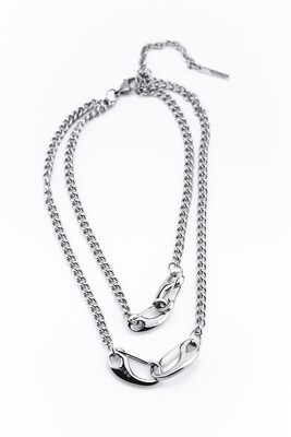 Double necklace with MSY carabiners