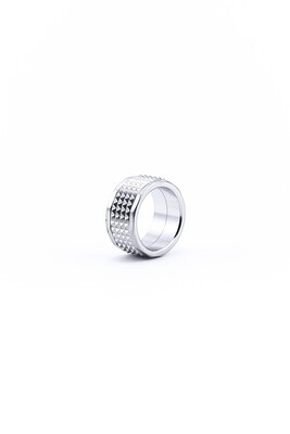 Matte movable ring "SPIKES"