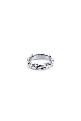 Steel amorphous ring