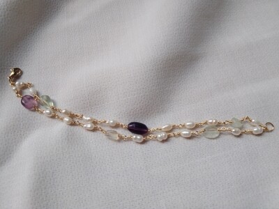 Bracelet with chrysopazio