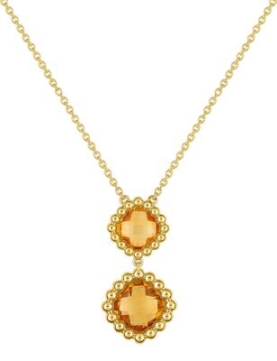 Collier citrine