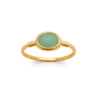 Bague aventurine et fantaisies