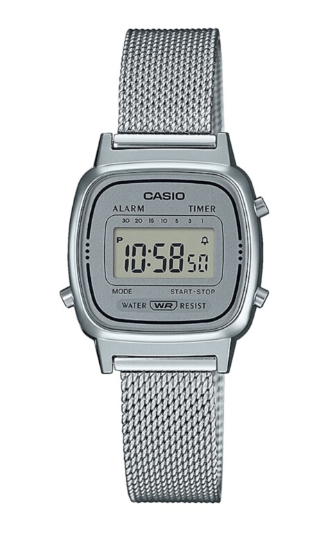 Montre CASIO VINTAGE MINI GRIS Argenté