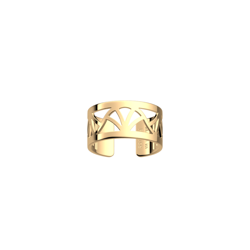 Bague Les Georgettes Papyrus 12mm Dorée