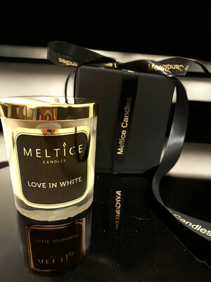 ​Love in White Candle - Embrace the Essence of Pure Romance
