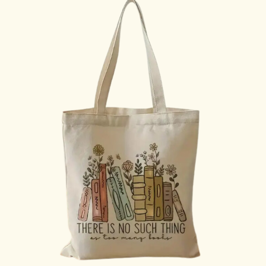 Tas 'There is no such thing as too many books'