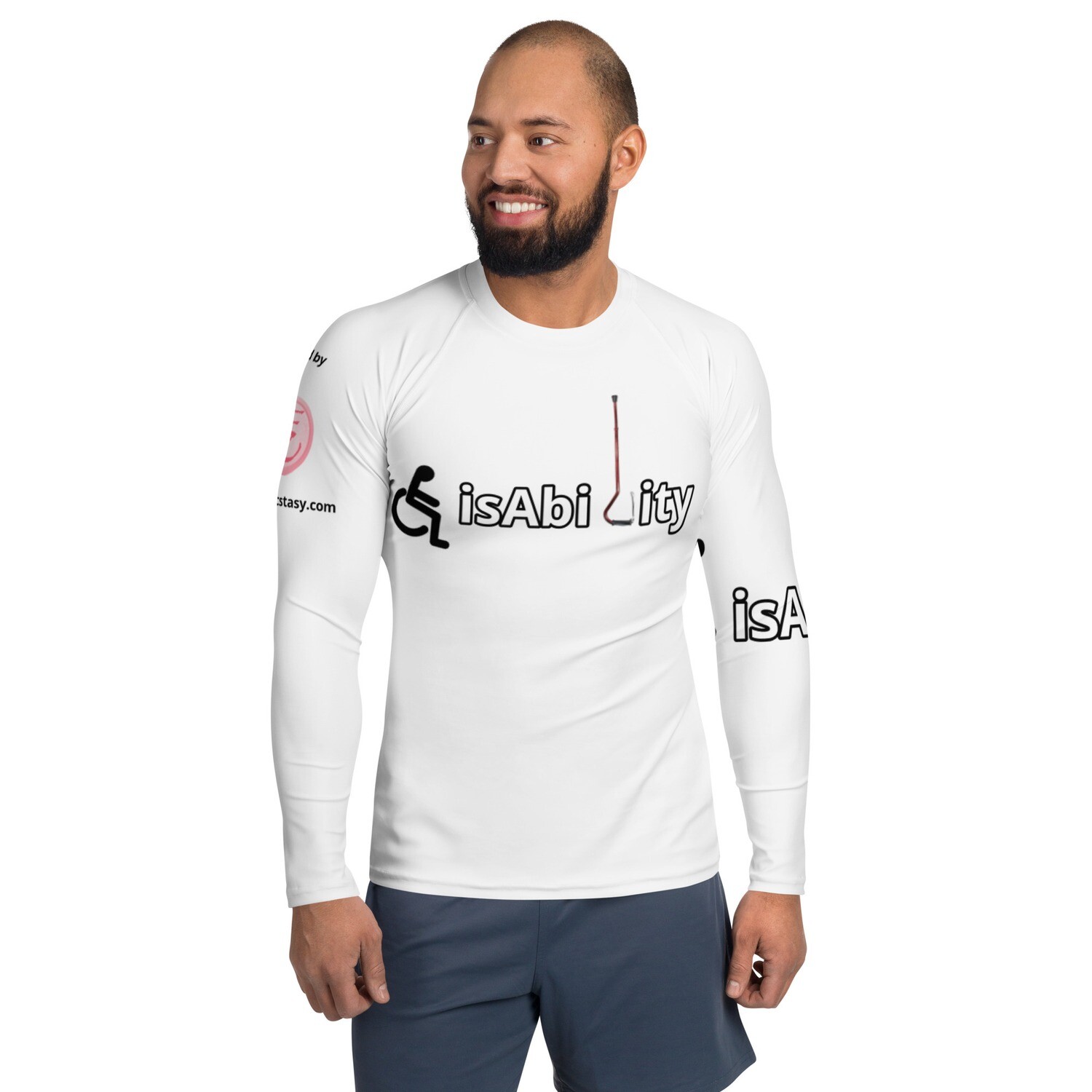 DisAbility awareness Men's Rash Guard - Store - Fashion Ecstasy 時尚高潮 ...