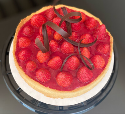 Tarta de fresas