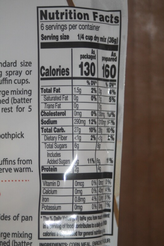 Corn Muffin Mix