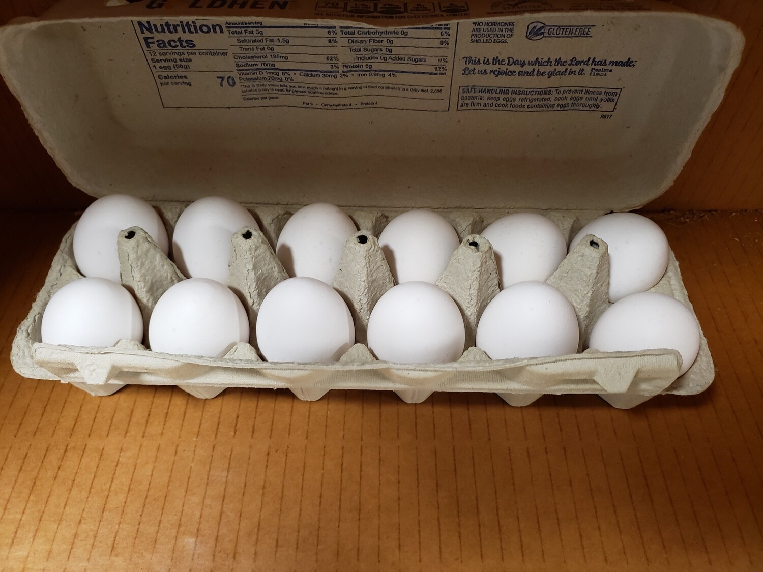 Fresh eggs