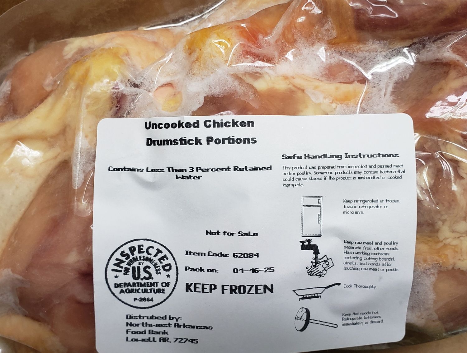 Chicken Drumsticks uncooked