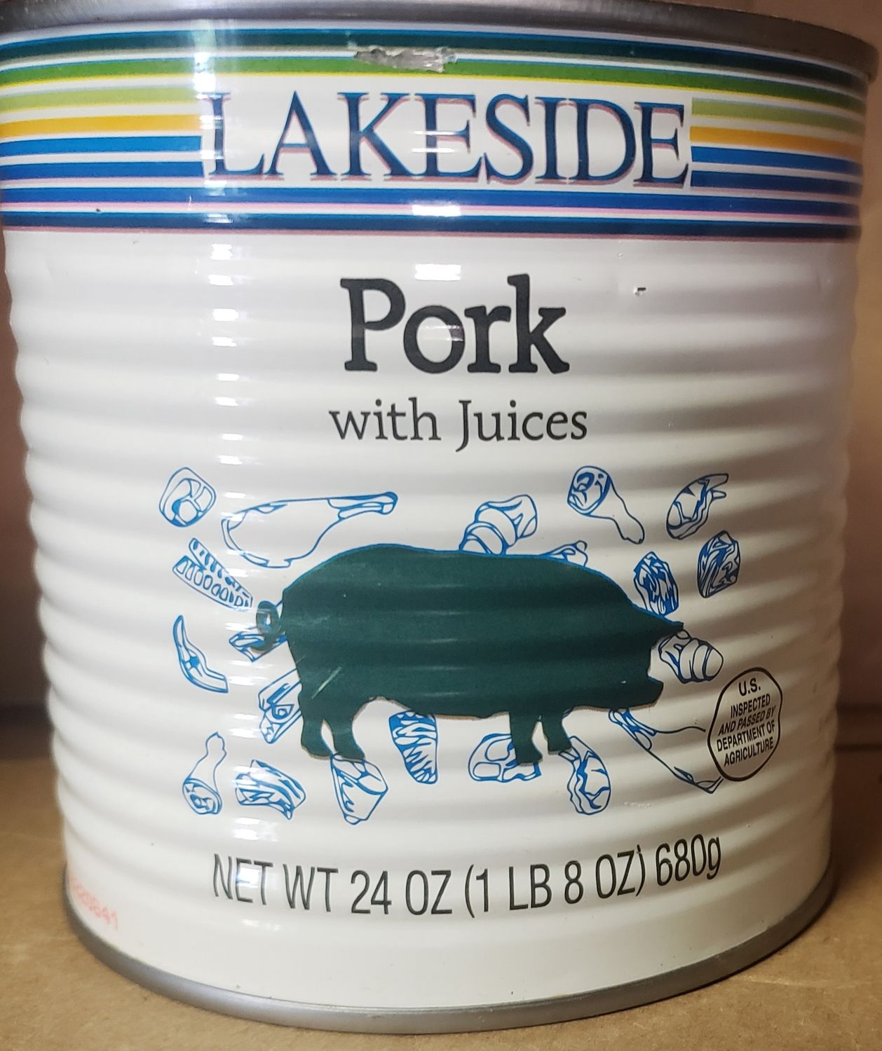 Canned Pork in Juice