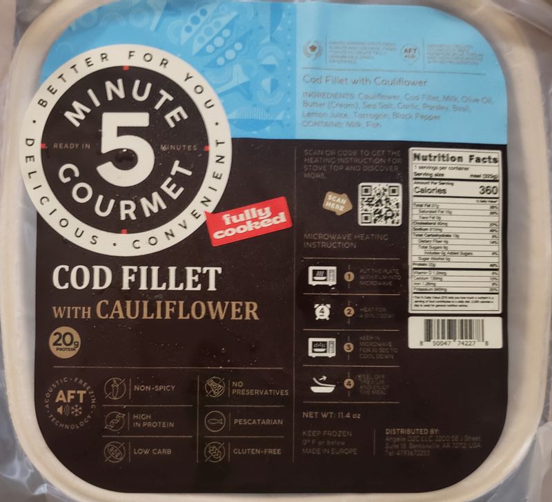 Fish Single serve meals - choose type