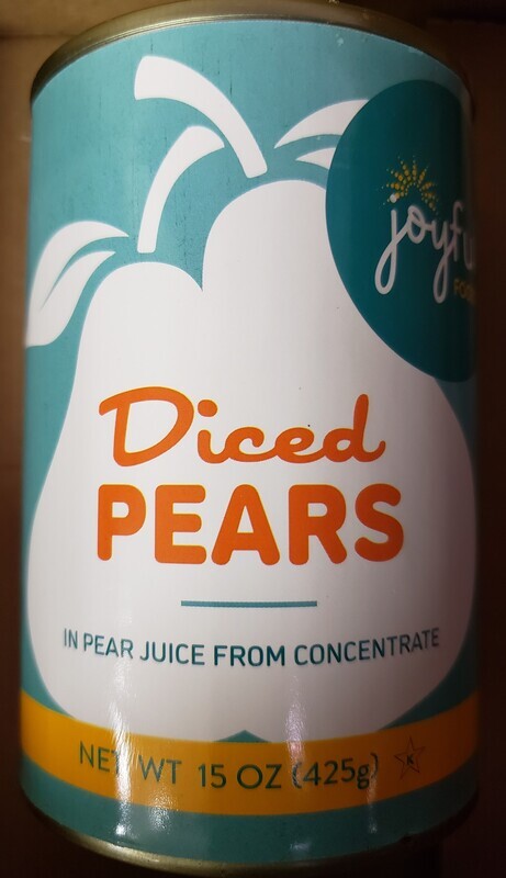 Canned Diced Pears