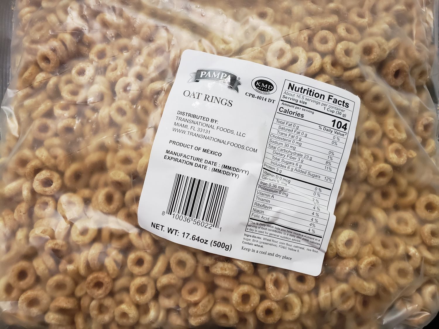 Various Cereal Types