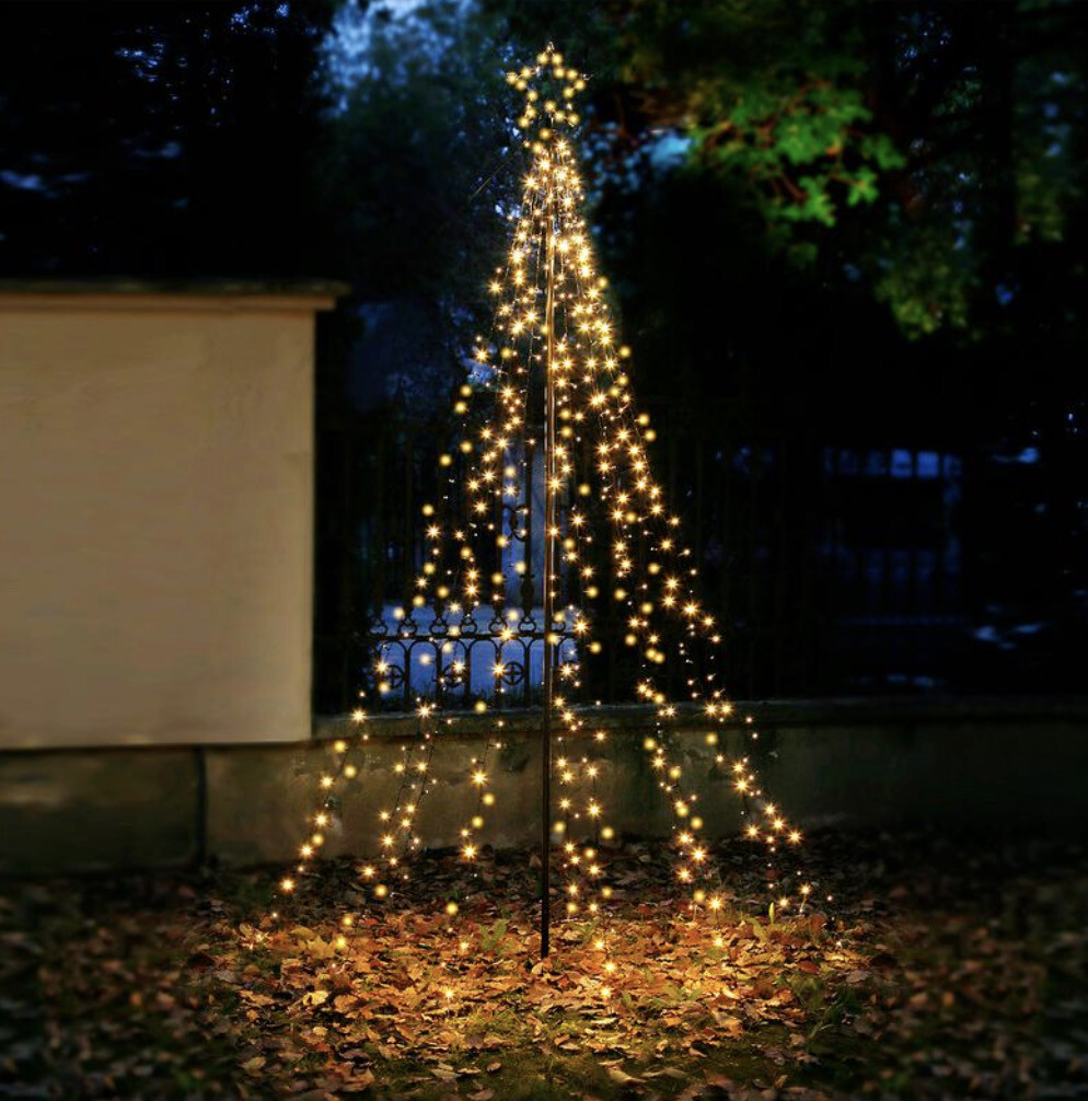 LED Kerstboom 2,5 Meter Hoog - 500 Ledlampjes - Incl. K