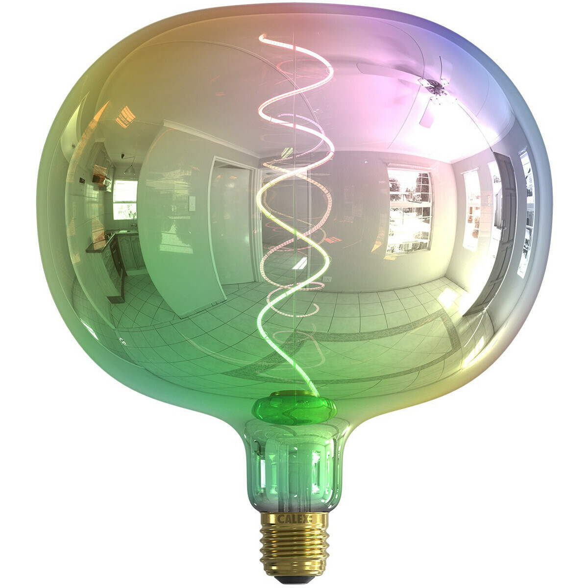 Slimme LED Lamp - Boden Metallic - E27 Fitting - Dimbaar - 4W -