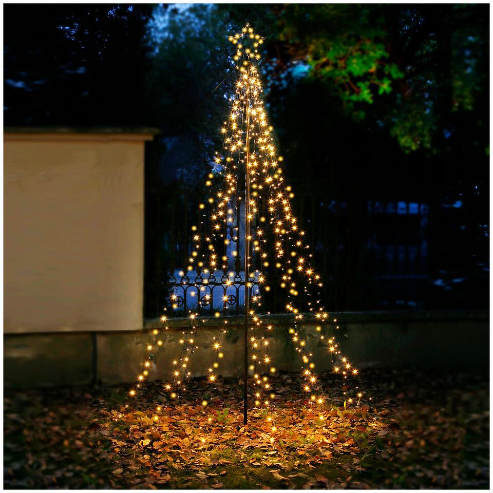 attribuut vorm zwaar Led Kerstboom - Kerst Mast 2,5 Meter Hoog 250 cm | 500 le